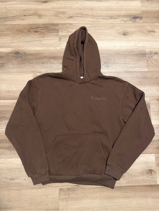Comfrt Tops - Comfrt Oversized Chocolate Brown Hoodie Size Large Comfy Cozy